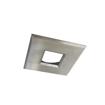 NORA LIGHTING Nora Lighting NM1-SSSBN 1 in. Square M1 Stainless Steel Trim for M1 Minature Recessed Downlight; Brushed Nickel NM1-SSSBN